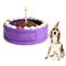 Show in main carousel: EYS Natural Rubber Durable Tough Cake Bowl Dog Chew Toy, Purple slide 1 of 7