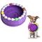 Show in main carousel: EYS Natural Rubber Durable Tough Cake Bowl Dog Chew Toy, Purple slide 2 of 7