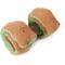Show in main carousel: EYS Retractable Treat Dispensing Plush Dumbbell Interactive Dog Toy, Brown/Green  slide 1 of 6