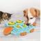 Show in main carousel: EYS Seek Yum Cute Owl IQ Treat Puzzle Feeder Dog Bowl, Blue, 4-oz slide 3 of 6