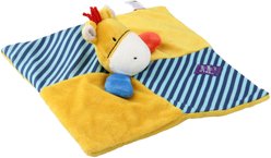 EYS Suppa Puppa Deer Squeaker & Crinkle Paper Dog Plush Toy, Yellow slide 2 of 5