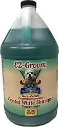 EZ Groom Crystal White Dog & Cat Shampoo, 1-gal bottle