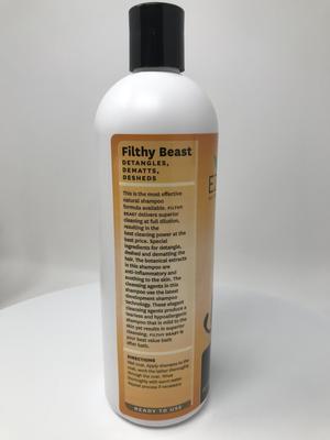 Show full view: EZ Groom Filthy Beast Pet Lover's Edition Dog & Cat Shampoo, 16-fl oz bottle slide 3 of 5