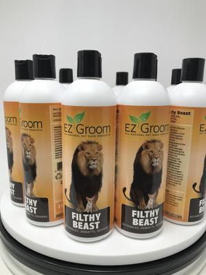 Show full view: EZ Groom Filthy Beast Pet Lover's Edition Dog & Cat Shampoo, 16-fl oz bottle slide 4 of 5
