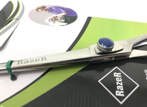 Show full view: EZ Groom RAZER Professional Grooming Curved Dog & Cat Shears, 7.5-in slide 4 of 9