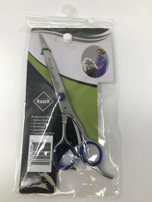 Show full view: EZ Groom RAZER Professional Grooming Curved Dog & Cat Shears, 7.5-in slide 6 of 9