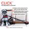 Show in main carousel: EzyDog Click Adjustable Seat Belt Restraint, Black slide 3 of 5