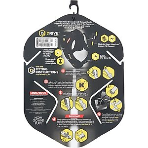 EzyDog Drive Dog Car Harness, Large