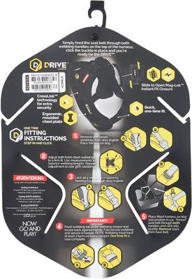 Show full view: EzyDog Drive Dog Car Harness, Medium slide 7 of 11