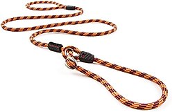 EzyDog Luca All-In-One Dog Slip Collar & Leash, Orange, Standard