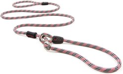 EzyDog Luca All-In-One Dog Slip Collar & Leash, Red, Standard
