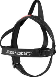 EzyDog Quick Fit Dog Harness, Black, Large