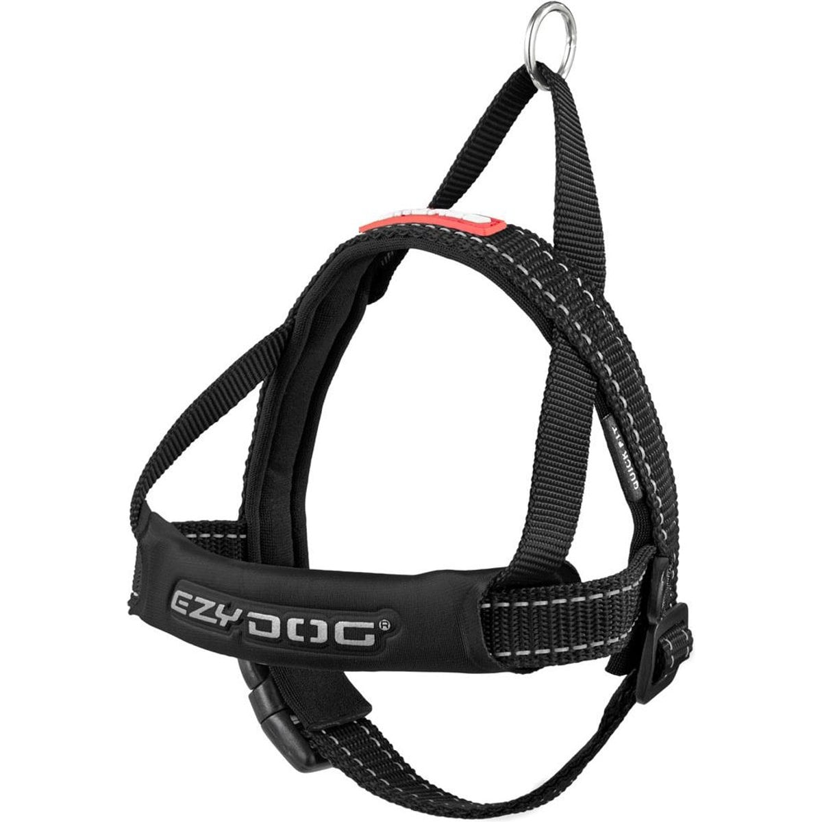 EzyDog Quick Fit Dog Harness, Black, Small