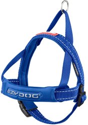 EzyDog Quick Fit Dog Harness, Blue, Small