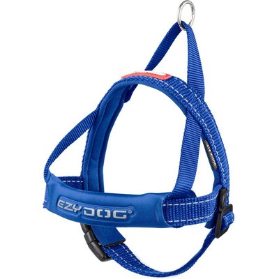 EzyDog EzyDog Quick Fit Dog Harness, Blue, Small