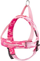 EzyDog Quick Fit Dog Harness, Pink Camo, Small