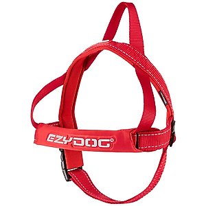 EzyDog Quick Fit Dog Harness, Red, Large