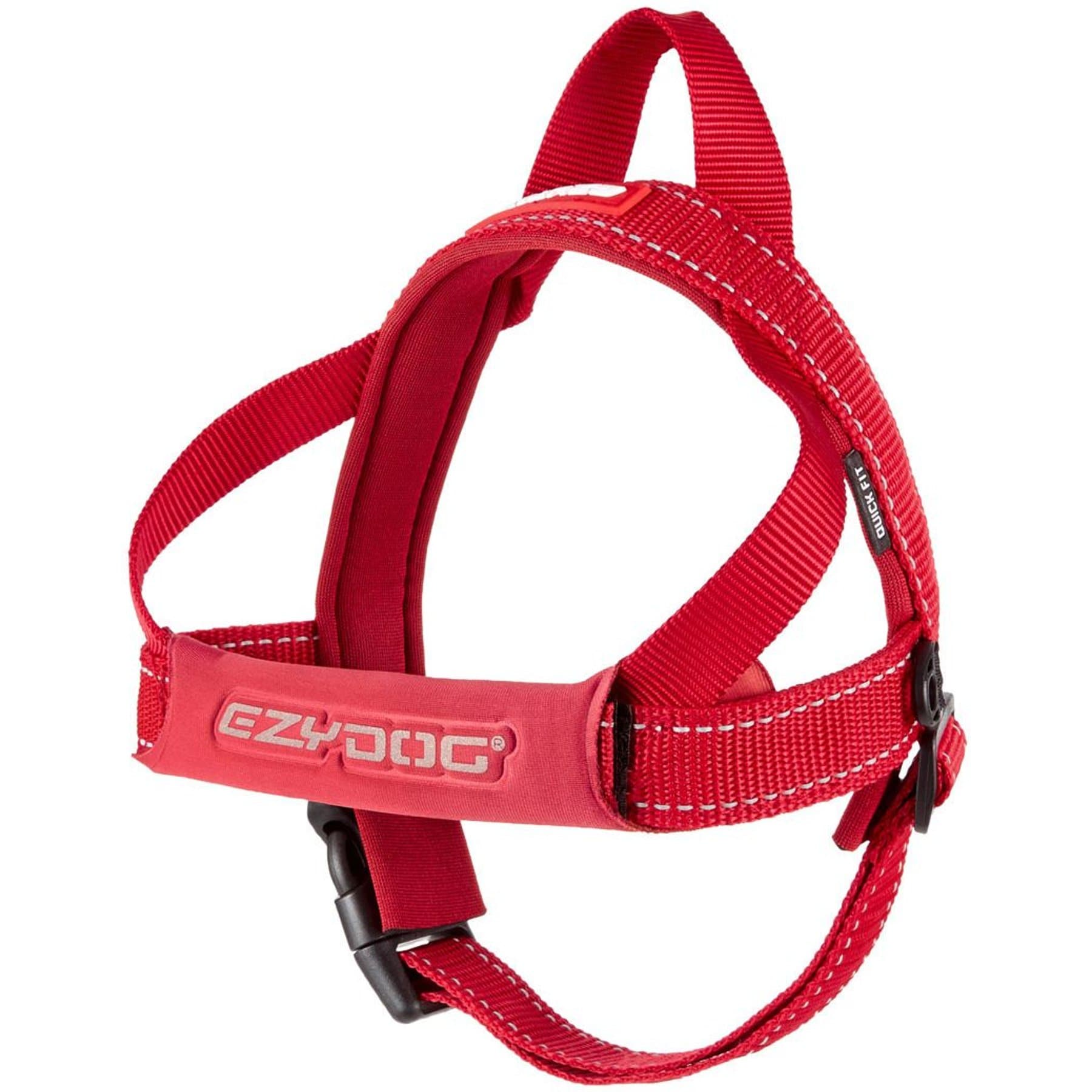 EzyDog Quick Fit Dog Harness, Red, Medium