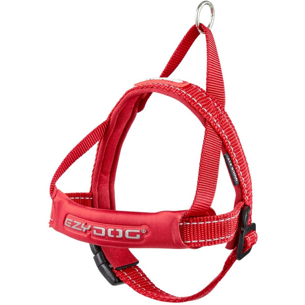 EzyDog Quick Fit Dog Harness, Red, Small