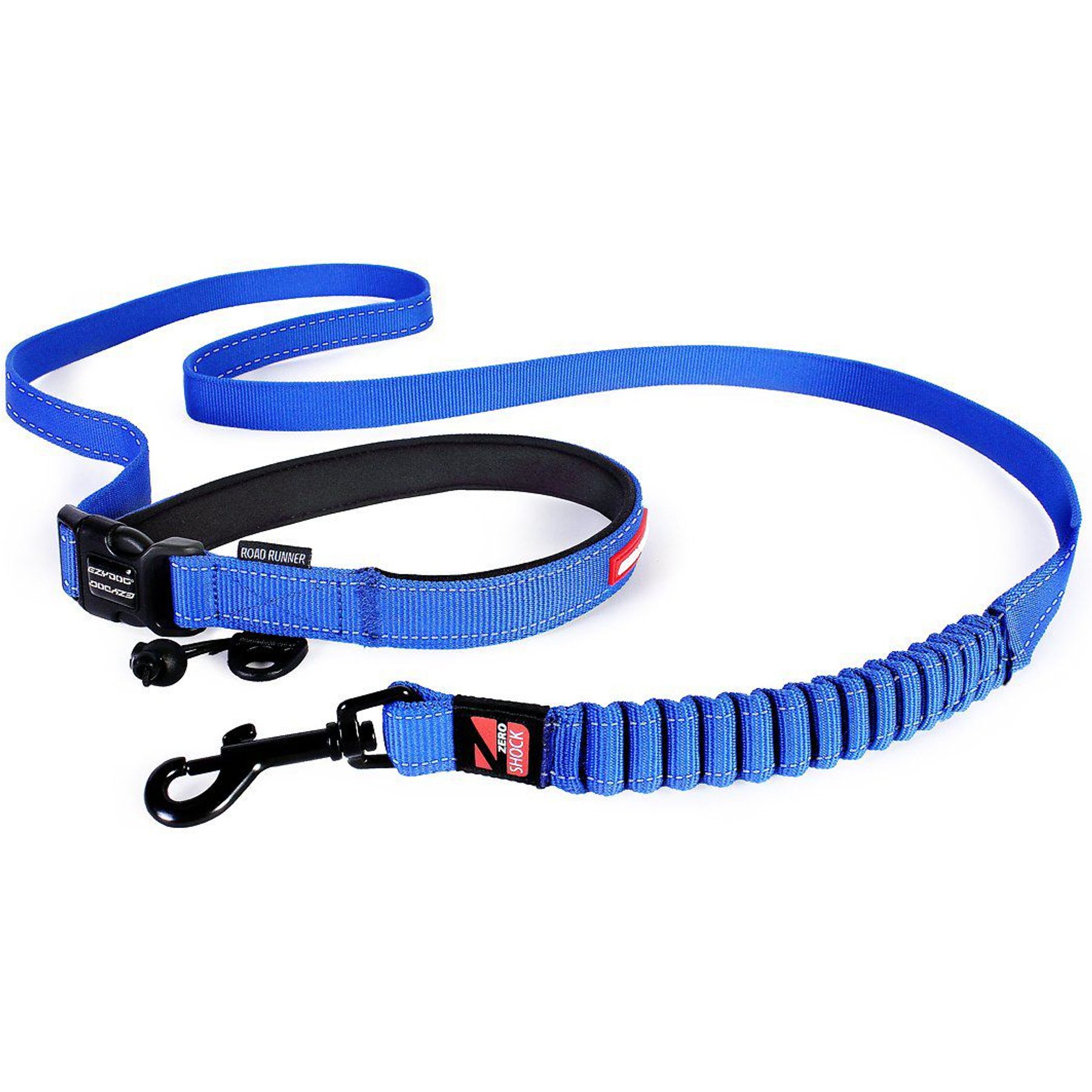 EzyDog Road Runner Dog Leash, Blue
