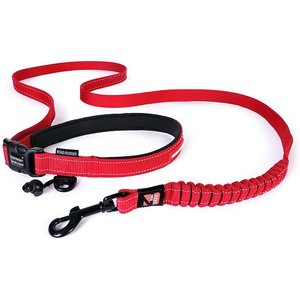 EzyDog Road Runner Dog Leash, Red