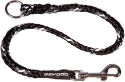 EzyDog Standard Dog Leash Extension, Black, 24-in