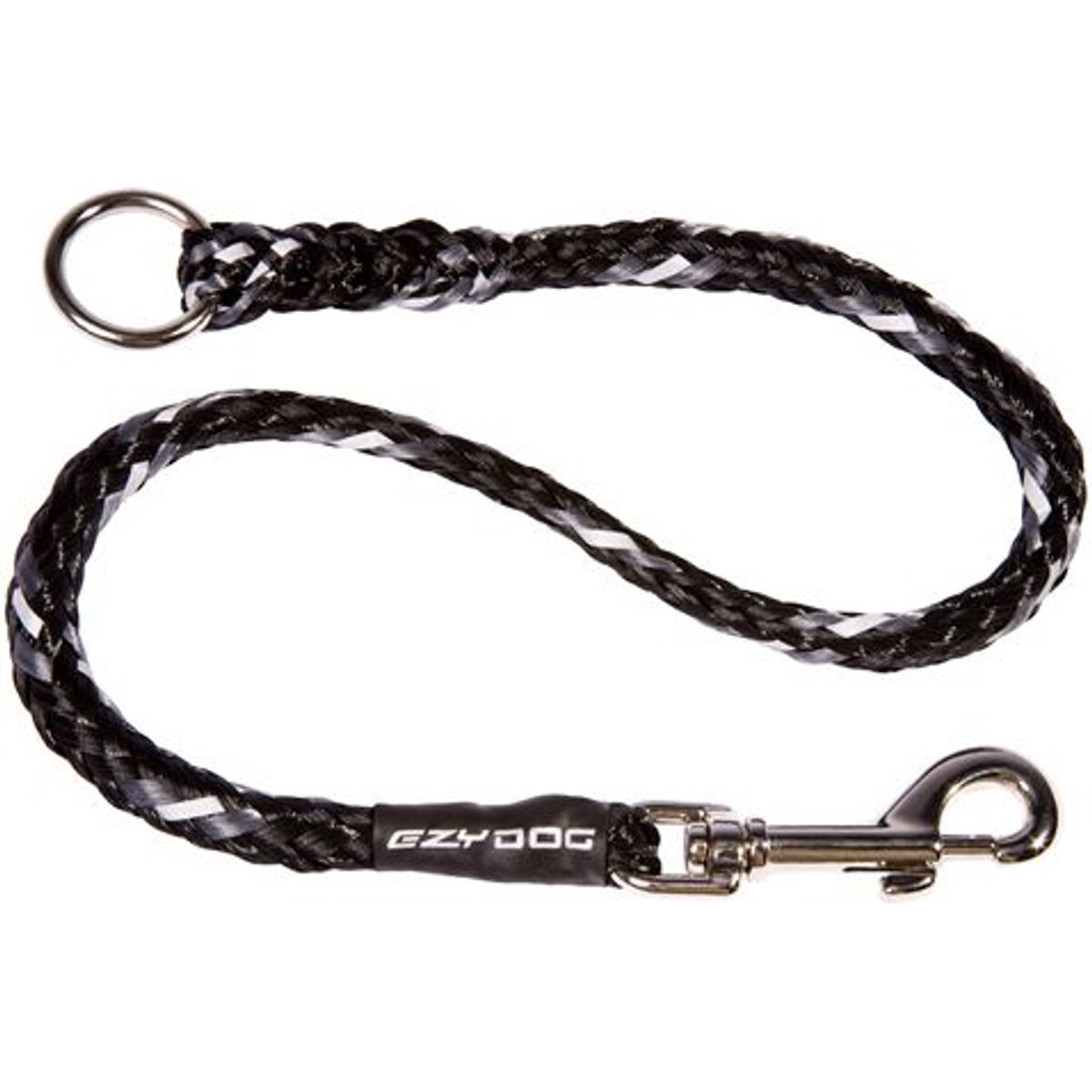 EzyDog Standard Dog Leash Extension, Black, 24-in