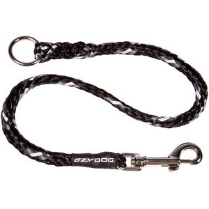 EzyDog Standard Dog Leash Extension, Black, 24-in