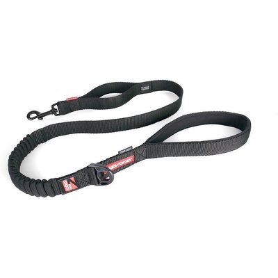 EzyDog EzyDog Zero Shock Absorbing Dog Leash, Black, 48-in