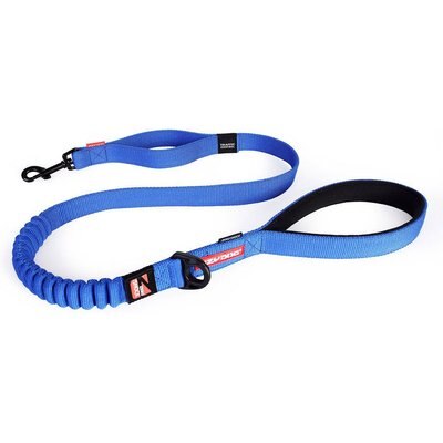 EzyDog EzyDog Zero Shock Absorbing Dog Leash, Blue, 48-in