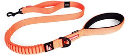EzyDog Zero Shock Absorbing Dog Leash, Orange, 48-in