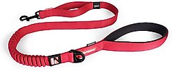 EzyDog Zero Shock Absorbing Dog Leash, Red, 48-in