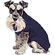 Show in main carousel: Fab Dog Super Chunky Turtleneck Dog Sweater, Navy, 10" slide 1 of 7