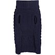 Show in main carousel: Fab Dog Super Chunky Turtleneck Dog Sweater, Navy, 10" slide 4 of 7