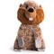 Show in main carousel: fabdog Beaver Fluffy Tough Squeaky Plush Dog Toy, Brown, Small slide 1 of 6