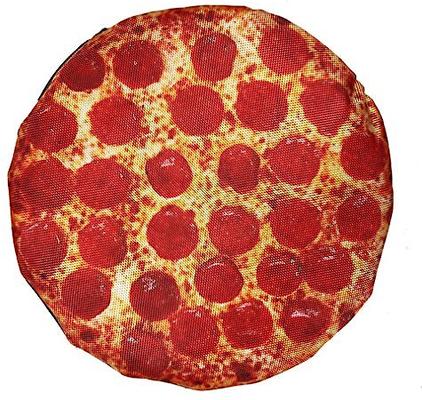 Show full view: fabdog Box of Pizzas Squeaky Stuffing-Free Plush Dog Toy slide 2 of 8