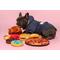 Show in main carousel: fabdog Box of Pizzas Squeaky Stuffing-Free Plush Dog Toy slide 4 of 8