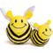 Show in main carousel: fabdog Bumble Bee Faball Squeaky Stuffing-Free Dog Toy, Yellow, Large slide 2 of 6
