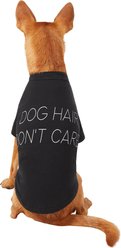 fabdog "Dog Hair, Don't Care" Dog T-Shirt, 12-in