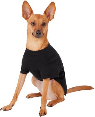 Show full view: fabdog "Dog Hair, Don't Care" Dog T-Shirt, 12-in slide 3 of 9