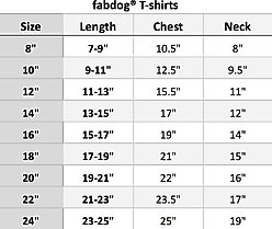 fabdog "Dog Hair, Don't Care" Dog T-Shirt, 18-in slide 2 of 7