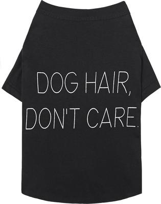 Show full view: fabdog "Dog Hair, Don't Care" Dog T-Shirt, 18-in slide 4 of 9