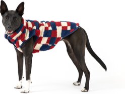 fabdog Fab Ski Sherpa Dog Vest, Navy, 24-in