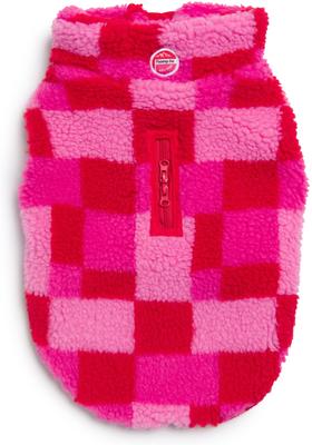 Show full view: fabdog Fab Ski Sherpa Dog Vest, Pink, 22-in slide 2 of 5