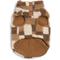 Show in main carousel: fabdog Fab Ski Sherpa Dog Vest, Tan, 14-in slide 3 of 4