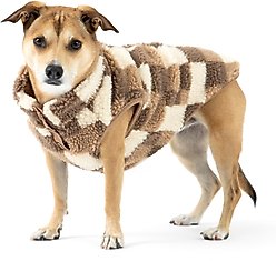 fabdog Fab Ski Sherpa Dog Vest, Tan, 20-in