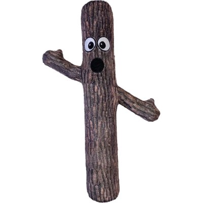 fabdog fabdog Fabtough Tree Squeaky Plush Dog Toy, Small