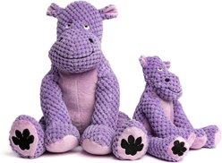 fabdog Floppy Cow Squeaky Plush Dog Toy, Large