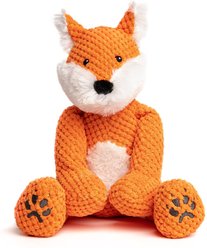 fabdog Floppy Fox Squeaky Plush Dog Toy, Orange, Small slide 1 of 3