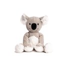 fabdog Floppy Koala Squeaky Plush Dog Toy, Gray, Large